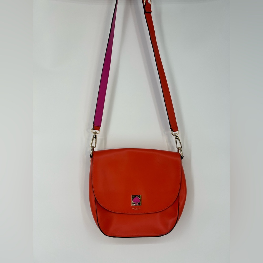 Kate Spade Crossbody Dooren Elegant Red Leather Women's Bag